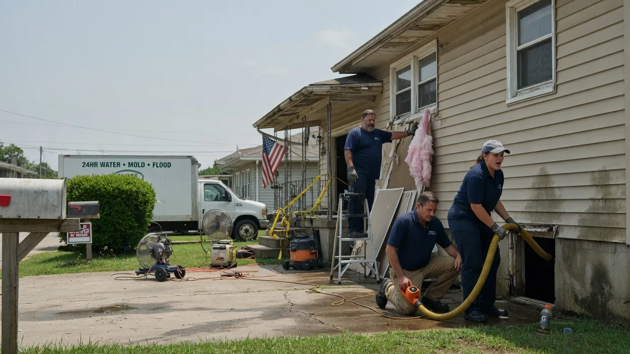 Water Damage Repair in Heidrick, KY near me